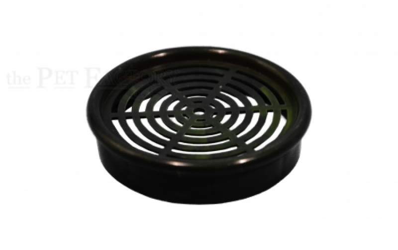 Einlaufgitter 60mm Schwarz